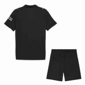 Manchester City Away Soccer Jersey Kit(Jersey+Shorts) 2025/26 Black