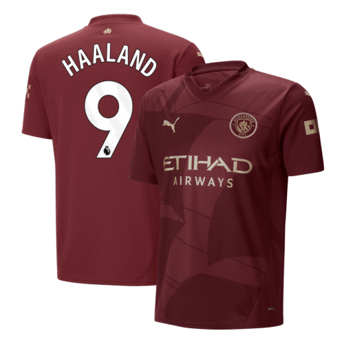 HAALAND #9 Manchester City Third Away Soccer Jersey 2024/25