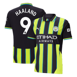HAALAND #9 Manchester City Away Soccer Jersey 2024/25