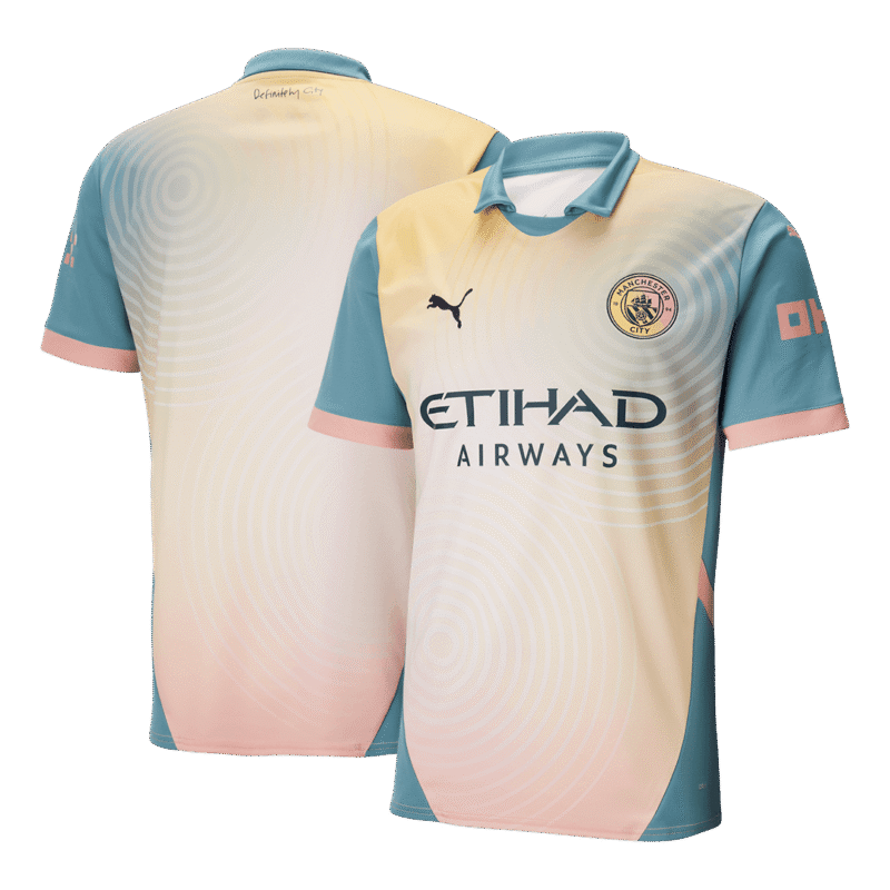 Manchester City Fourth Away Soccer Jersey 2024/25 - Definitely City
