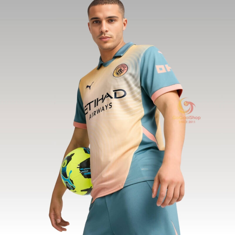 Manchester City Fourth Away Soccer Jersey 2024/25 - Definitely City