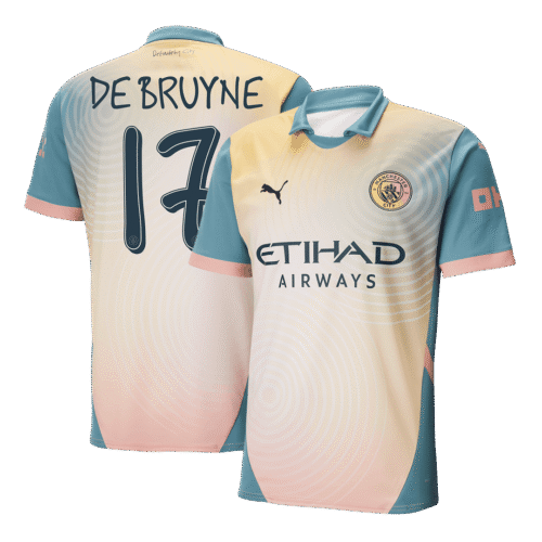 DE BRUYNE #17 Manchester City Fourth Away Soccer Jersey 2024/25 - Definitely City