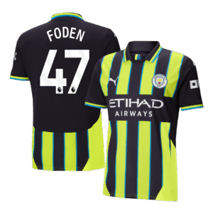 FODEN #47 Manchester City Away Soccer Jersey 2024/25