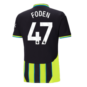 FODEN #47 Manchester City Away Soccer Jersey 2024/25