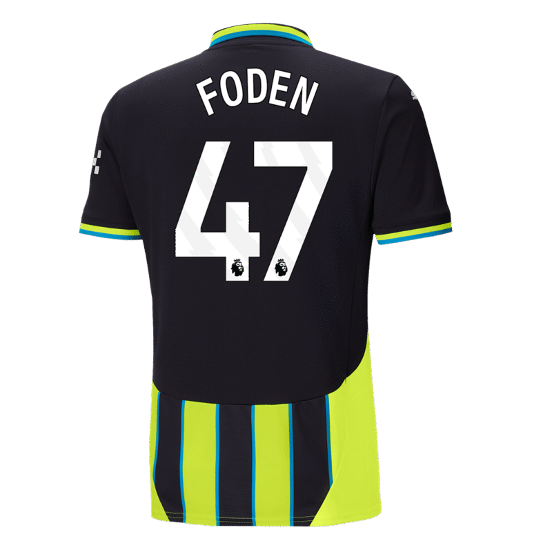 FODEN #47 Manchester City Away Soccer Jersey 2024/25