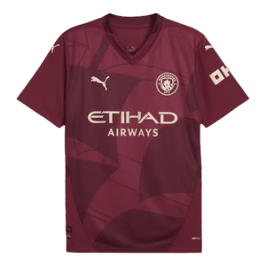 DE BRUYNE #17 Manchester City Third Away Soccer Jersey 2024/25