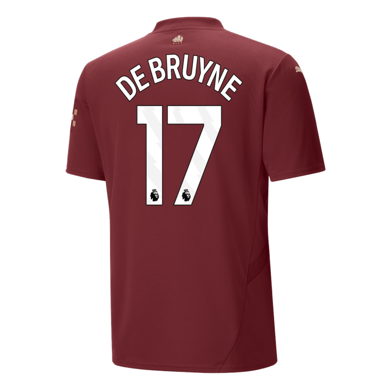 DE BRUYNE #17 Manchester City Third Away Soccer Jersey 2024/25