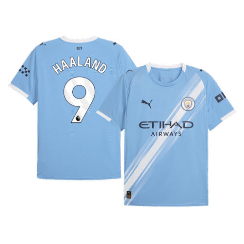 HAALAND #9 Manchester City Home Soccer Jersey 2025/26
