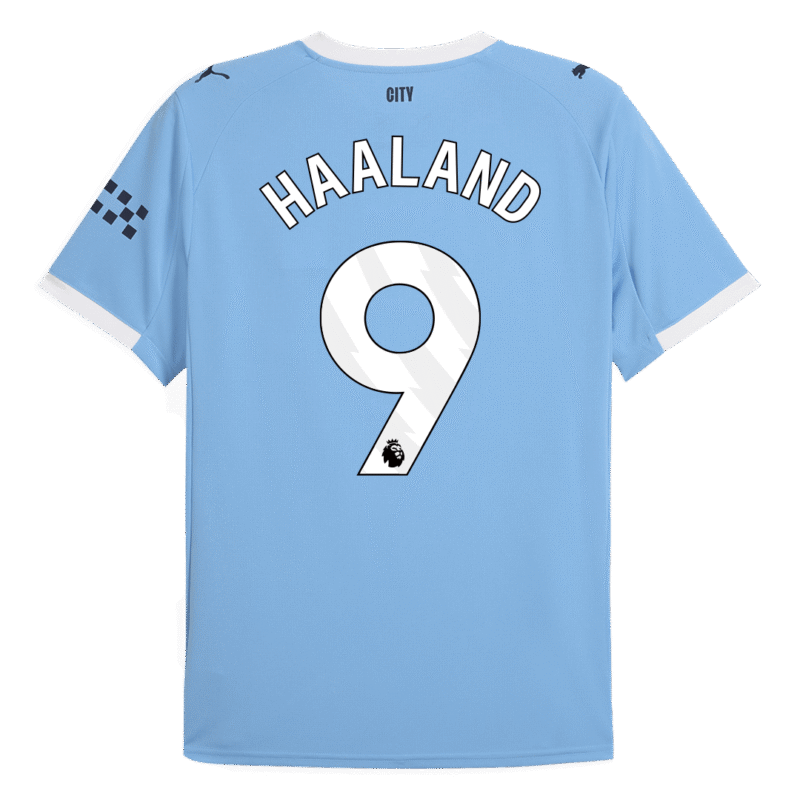 HAALAND #9 Manchester City Home Soccer Jersey 2025/26