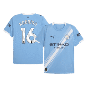 RODRIGO #16 Manchester City Home Soccer Jersey 2025/26