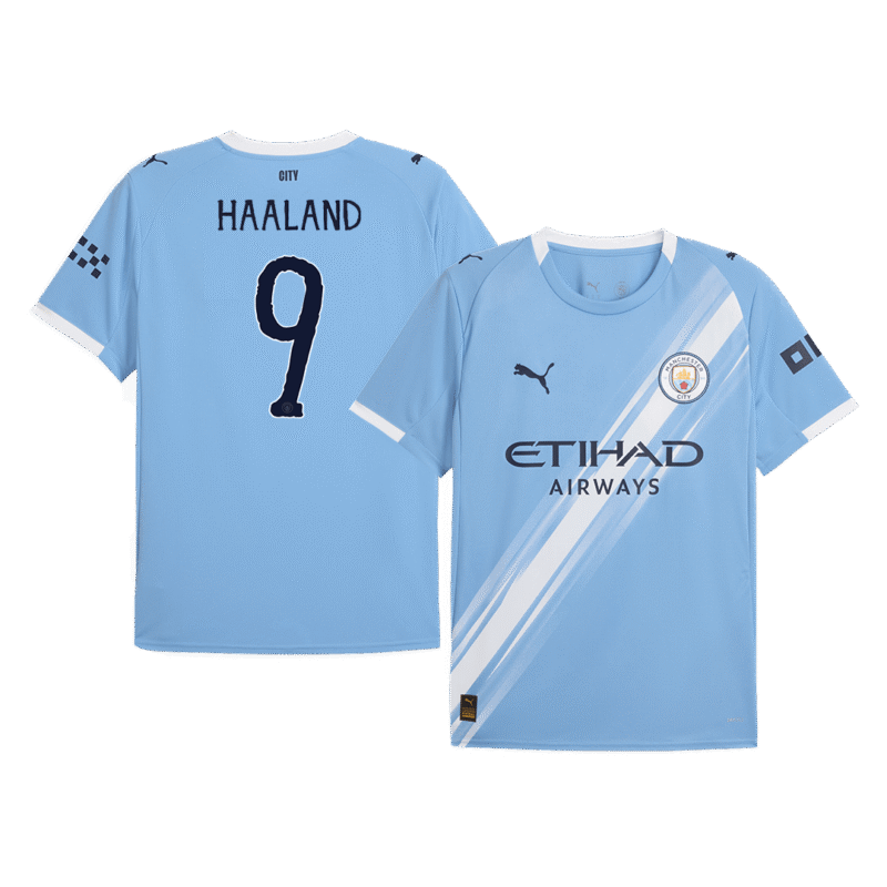 HAALAND #9 Manchester City Home Soccer Jersey 2025/26 - Club World Cup