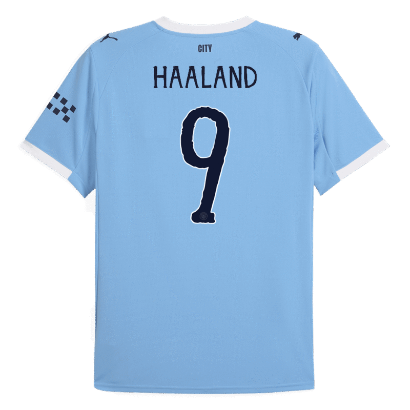 HAALAND #9 Manchester City Home Soccer Jersey 2025/26 - Club World Cup
