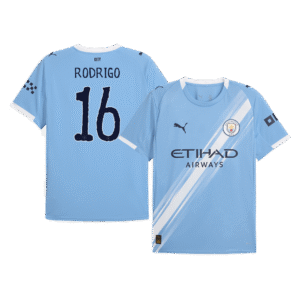 RODRIGO #16 Manchester City Home Soccer Jersey 2025/26 - Club World Cup