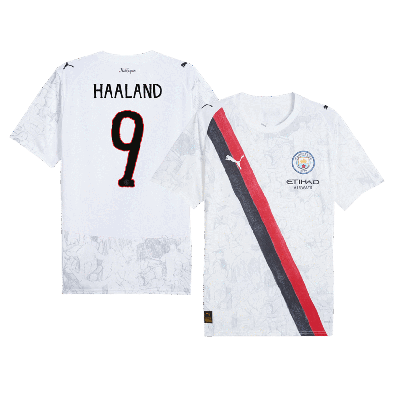 HAALAND #9 Manchester City KidSuper Soccer Jersey 2025/26 - Club World Cup