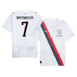 MARMOUSH #7 Manchester City KidSuper Soccer Jersey 2025/26 - Club World Cup
