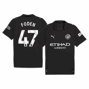 598808_1 FODEN #47 Manchester City Away Soccer Jersey 2025/26