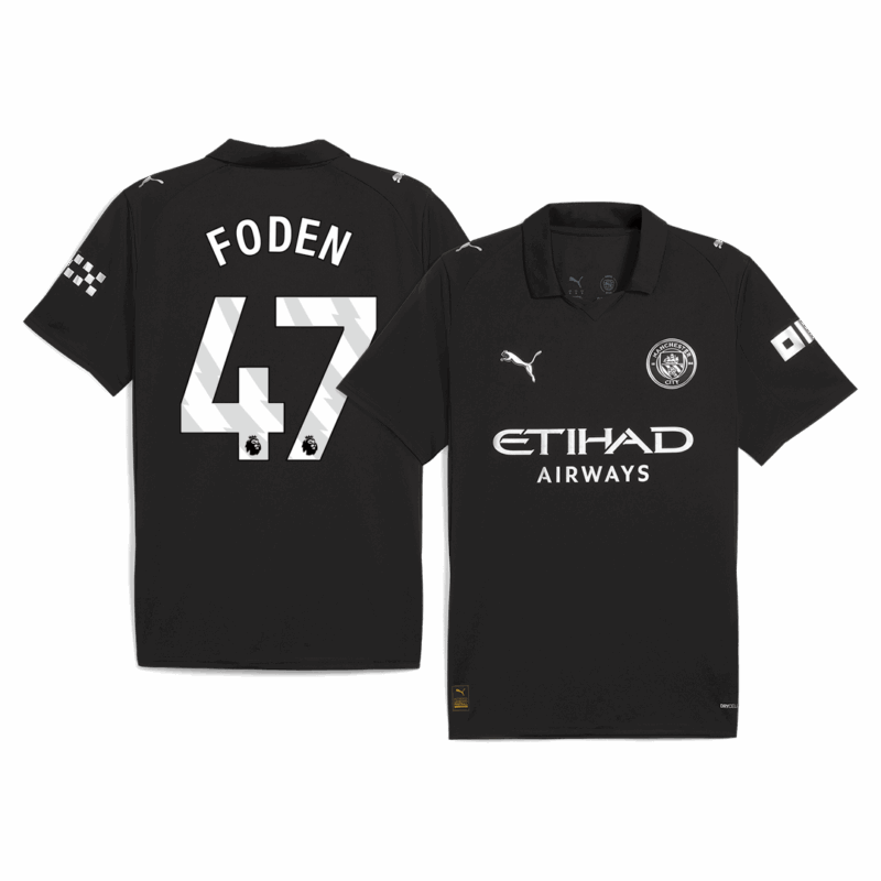 598808_1 FODEN #47 Manchester City Away Soccer Jersey 2025/26