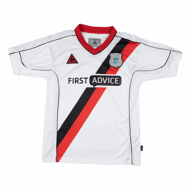 Manchester City Away Soccer Jersey Retro 2002/03