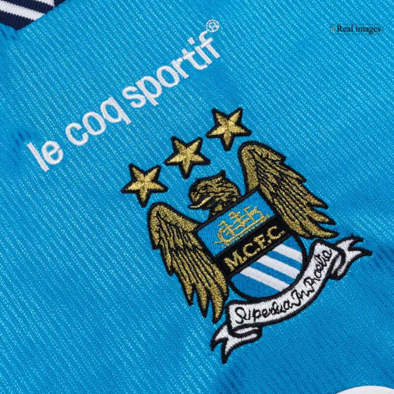 Manchester City Home Soccer Jersey Retro 1999/01