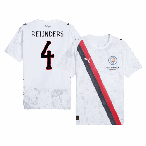 Manchester City REIJNDERS #4 Soccer Jersey 2025/26
