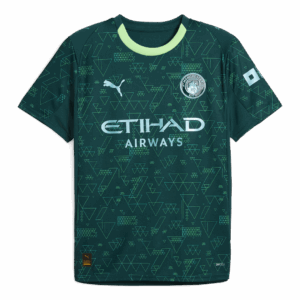 Manchester City Fourth Away Soccer Jersey 2025/26