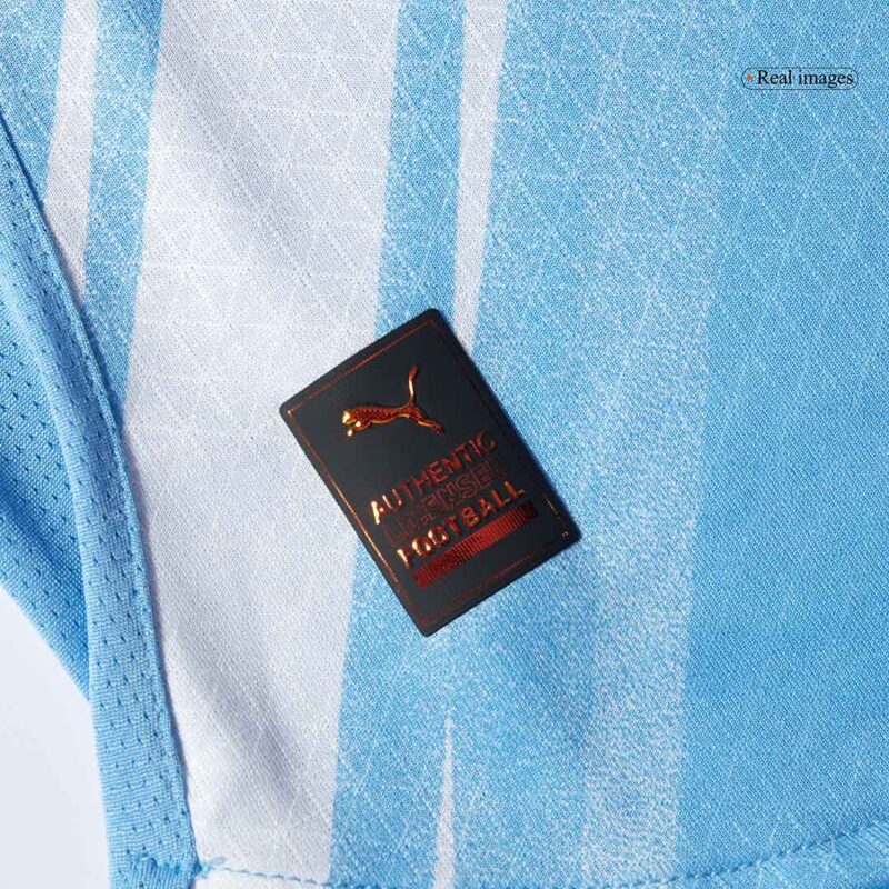 REIJNDERS #4 Authentic Manchester City Home Soccer Jersey 2025/26 Blue