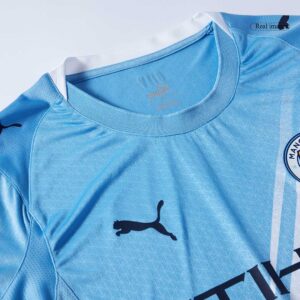 REIJNDERS #4 Authentic Manchester City Home Soccer Jersey 2025/26 Blue