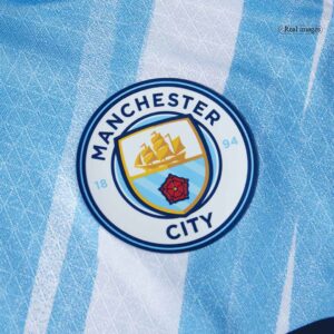 REIJNDERS #4 Authentic Manchester City Home Soccer Jersey 2025/26 Blue