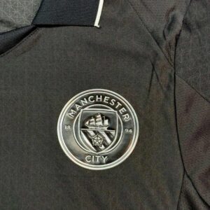 REIJNDERS #4 Authentic Manchester City Away Soccer Jersey 2025/26 Black