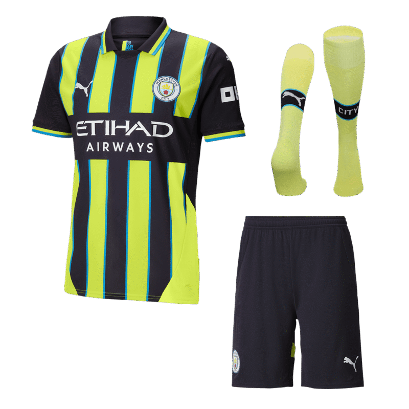 Manchester City Away Jerseys Full Kit 2024/25