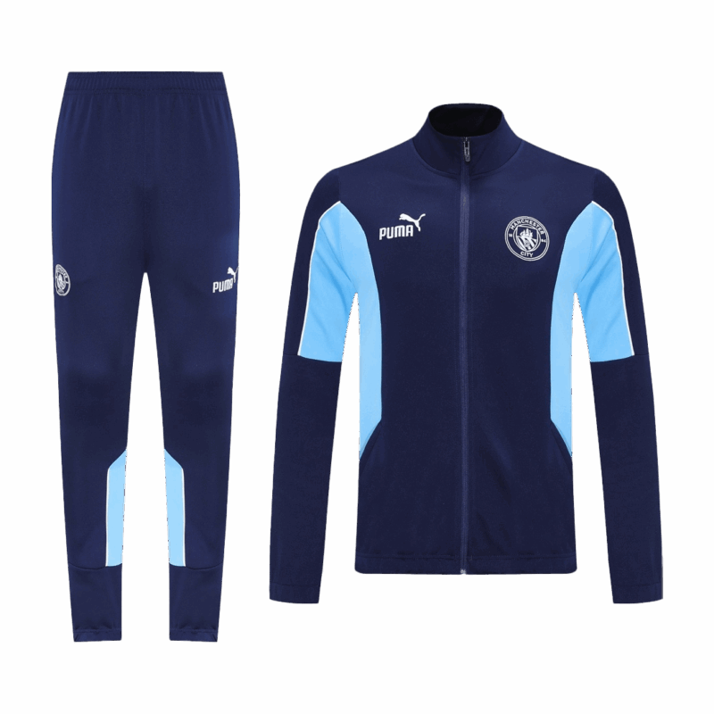 Manchester City Jacket Tracksuit 2025/26 Navy