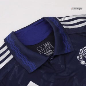 B.FERNANDES #8 Manchester United Away Authentic Soccer Jersey 2024/25