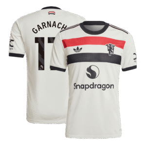 GARNACHO #17 Manchester United Third Away Authentic Soccer Jersey 2024/25