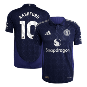 RASHFORD #10 Manchester United Away Authentic Soccer Jersey 2024/25