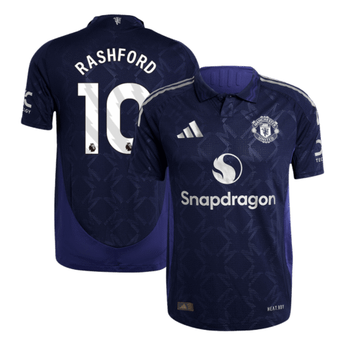 RASHFORD #10 Manchester United Away Authentic Soccer Jersey 2024/25
