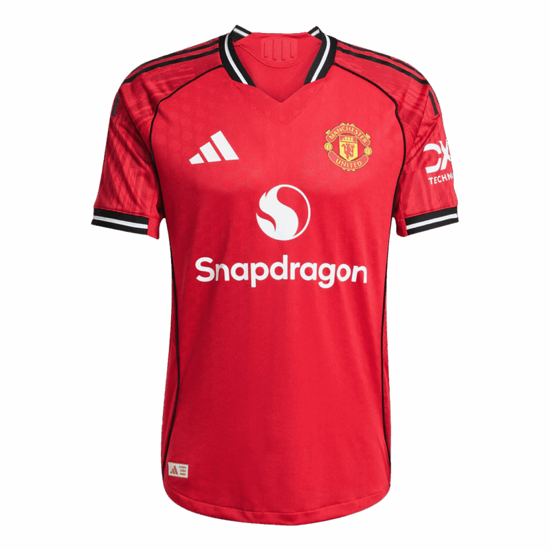 ŠEŠKO #30 Manchester United Home Authentic Soccer Jersey 2025/26