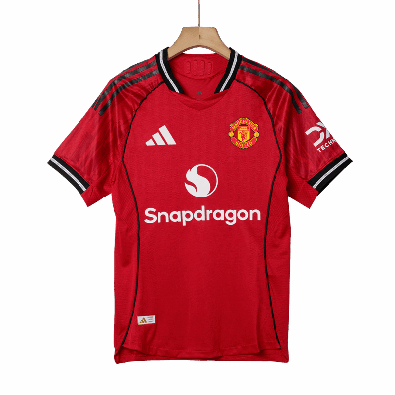 ŠEŠKO #30 Manchester United Home Authentic Soccer Jersey 2025/26
