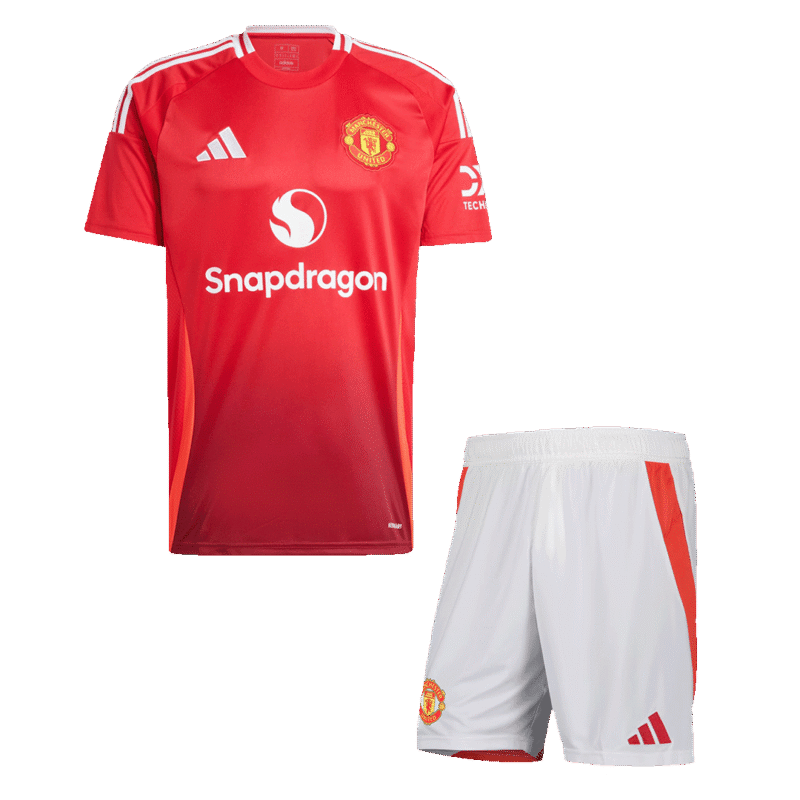 Manchester United Home Jerseys Kit 2024/25