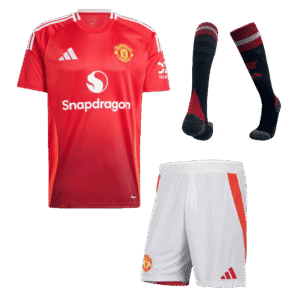 Manchester United Home Jerseys Full Kit 2024/25