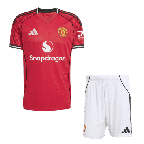 Manchester United Home Jerseys Kit 2025/26