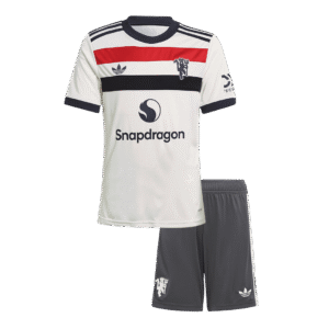 Manchester United Third Away Kids Soccer Jerseys Kit 2024/25