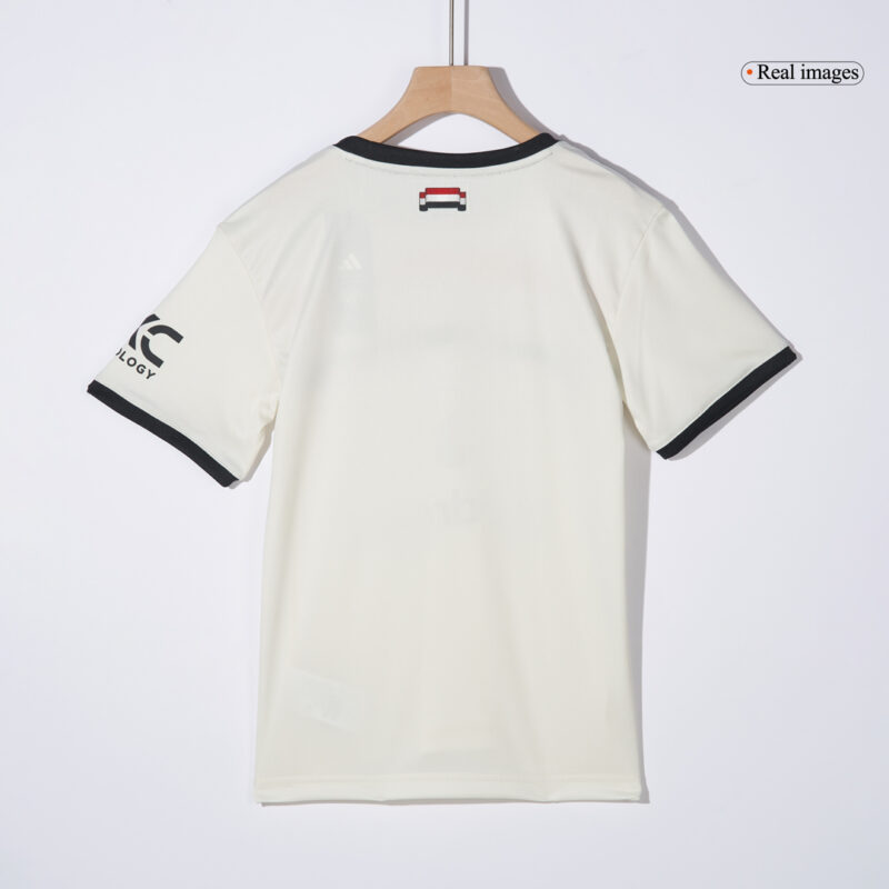 Manchester United Third Away Kids Soccer Jerseys Kit 2024/25