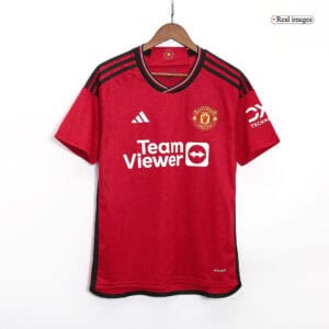 HØJLUND #11 Manchester United Home Soccer Jersey 2023/24