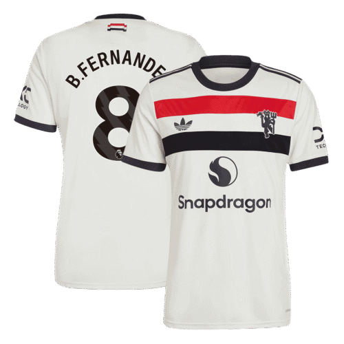 B.FERNANDES #8 Manchester United Third Away Soccer Jersey 2024/25