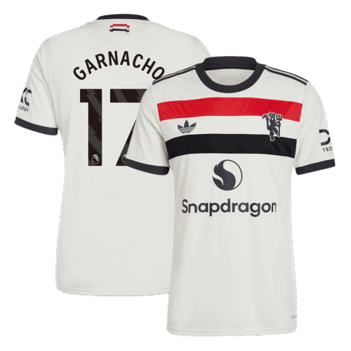 GARNACHO #17 Manchester United Third Away Soccer Jersey 2024/25