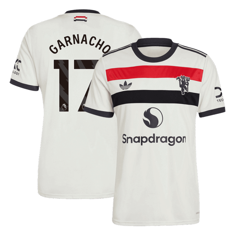GARNACHO #17 Manchester United Third Away Soccer Jersey 2024/25