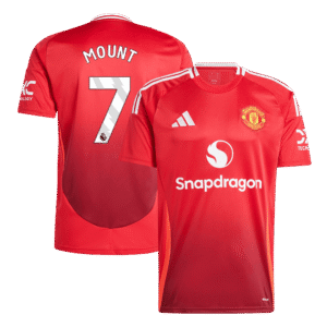 MOUNT #7 Manchester United Home Soccer Jersey 2024/25