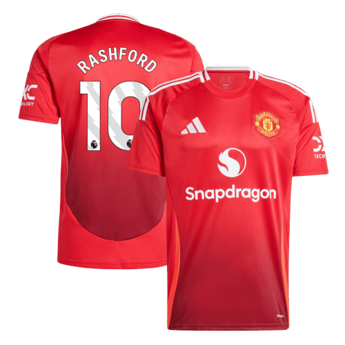 RASHFORD #10 Manchester United Home Soccer Jersey 2024/25