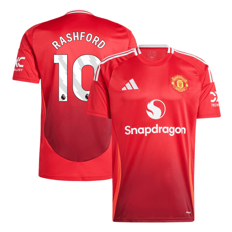 RASHFORD #10 Manchester United Home Soccer Jersey 2024/25