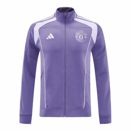 Manchester United Track Jacket 2025/26 - Purple